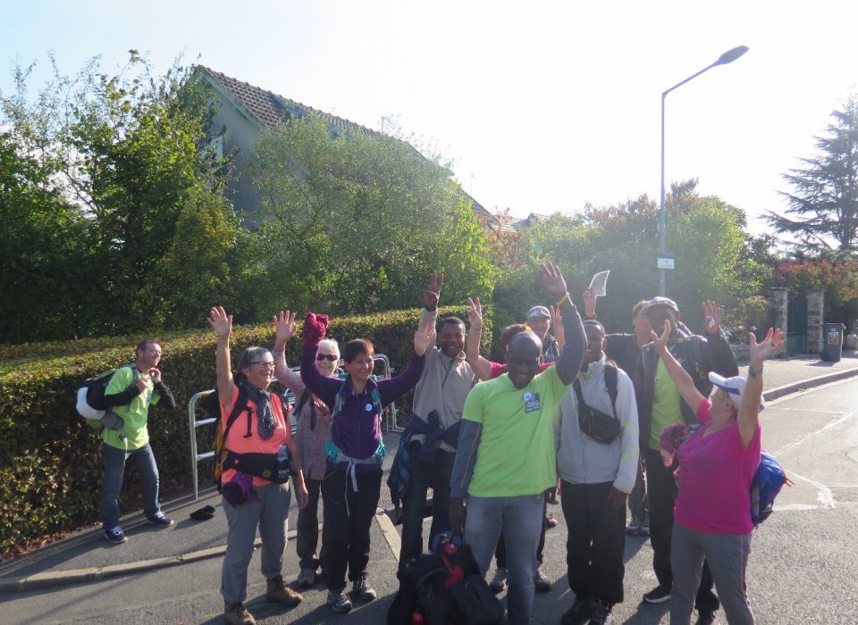 Le groupe des marcheurs de l'Isère